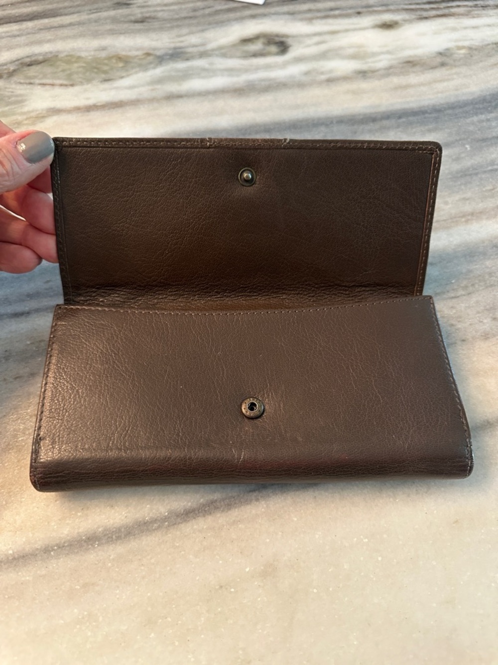 VINTAGE YSL TRI FOLD WALLET - Picture 3 of 7